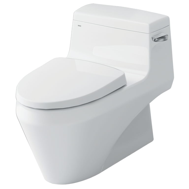 Bàn cầu 1 khối INAX AC-1135VN (AC1135VN) nắp đóng êm